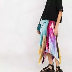 Karl Lagerfeld sequin-embellished tape T-shirt