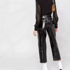 Karl Lagerfeld sheer-sleeved shirt