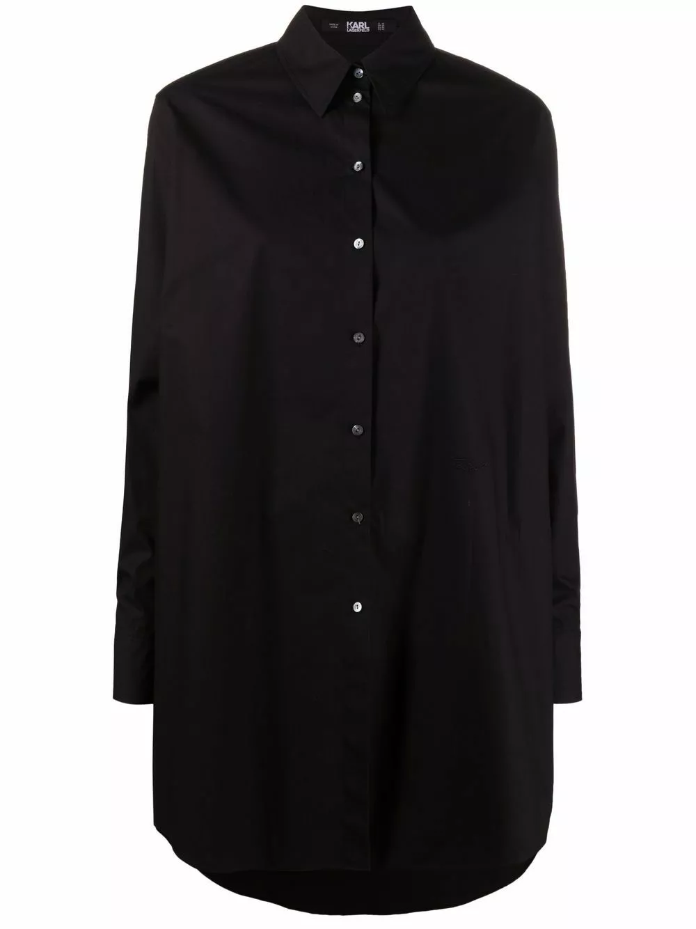 Karl Lagerfeld embellished-Karl shirt