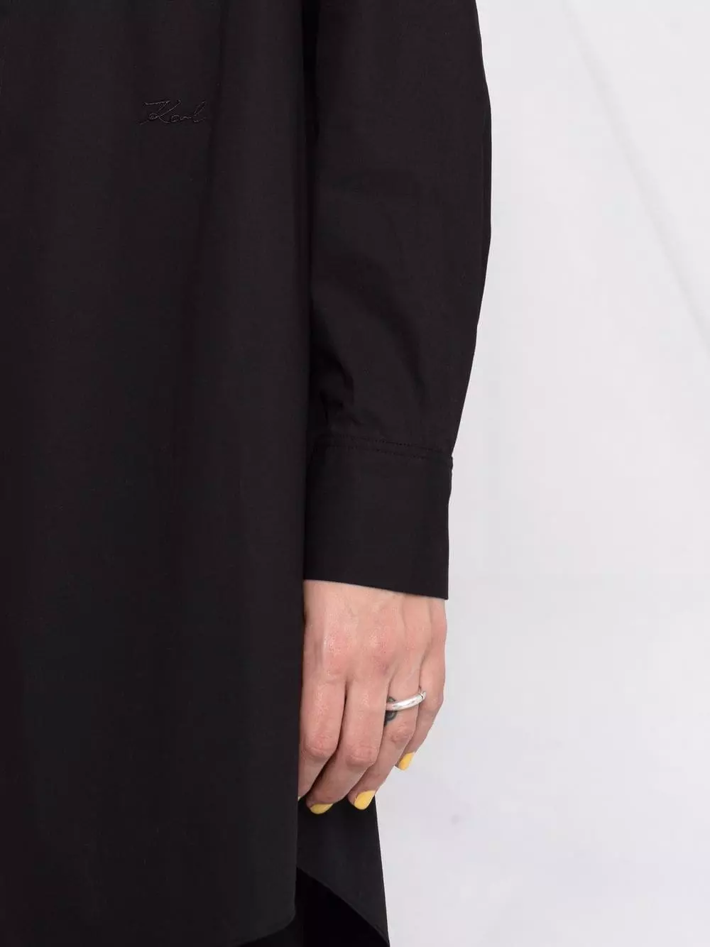 Karl Lagerfeld embellished-Karl shirt