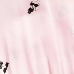 Karl Lagerfeld all-over Karl-print trousers