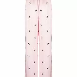 Karl Lagerfeld all-over Karl-print trousers