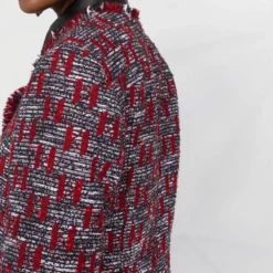 Karl Lagerfeld KL monogram bouclé jacket