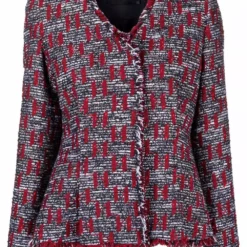 Karl Lagerfeld KL monogram bouclé jacket