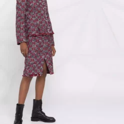 Karl Lagerfeld KL monogram bouclé jacket