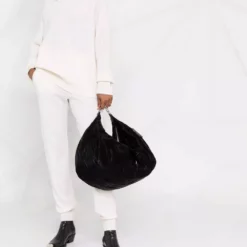 Karl Lagerfeld appliqué-logo knitted jumper