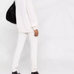 Karl Lagerfeld appliqué-logo knitted jumper