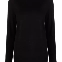 Karl Lagerfeld logo-embroidered merino jumper