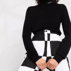 Karl Lagerfeld logo-embroidered merino jumper