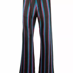 Karl Lagerfeld striped knit trousers
