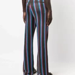 Karl Lagerfeld striped knit trousers
