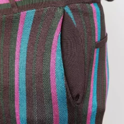 Karl Lagerfeld striped knit trousers