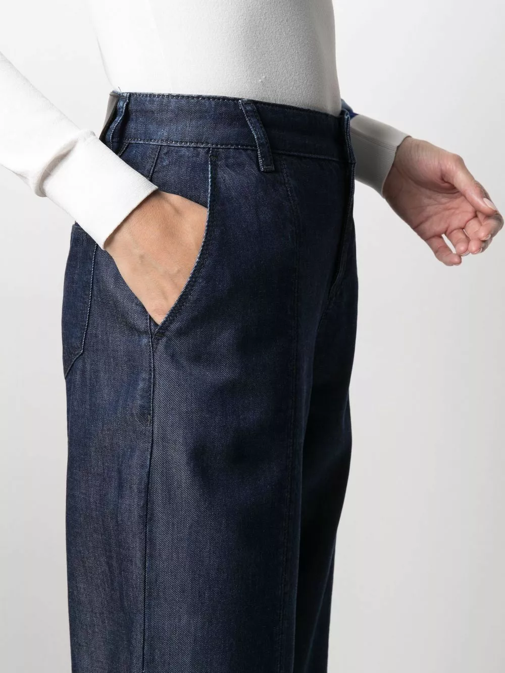 Karl Lagerfeld Fluid wide-leg jeans