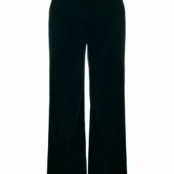 Karl Lagerfeld high-waisted flared-leg trousers