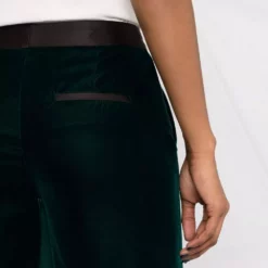 Karl Lagerfeld high-waisted flared-leg trousers