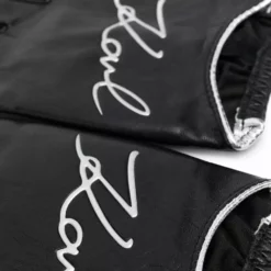 Karl Lagerfeld Karl Signature leather gloves