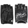 Karl Lagerfeld Karl Signature leather gloves