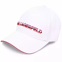 Karl Lagerfeld Karl essential logo-embroidered cap