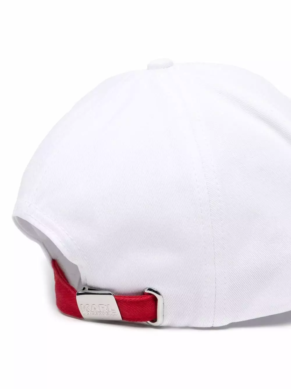 Karl Lagerfeld Karl essential logo-embroidered cap