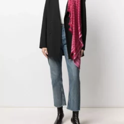 Karl Lagerfeld K/Monogram jacquard scarf