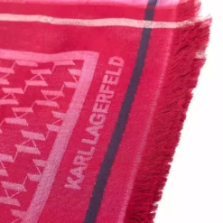 Karl Lagerfeld K/Monogram jacquard scarf
