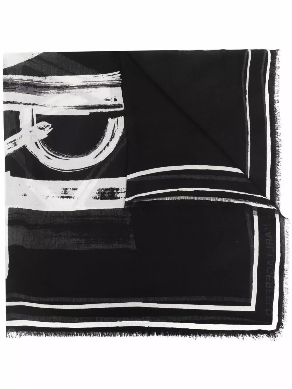 Karl Lagerfeld K/Ikon modal scarf