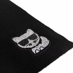 Karl Lagerfeld Choup rhinestone-embellished scarf