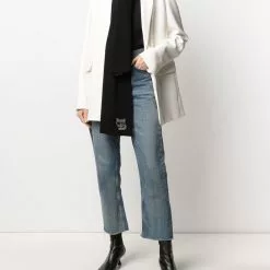 Karl Lagerfeld Choup rhinestone-embellished scarf