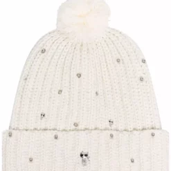 Karl Lagerfeld K/Ikonik 3D multi-pin beanie