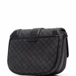 Karl Lagerfeld K/Saddle monogram satchel bag