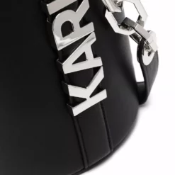 Karl Lagerfeld K/Letters leather bucket bag