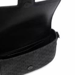 Karl Lagerfeld K/Saddle monogram shoulder bag