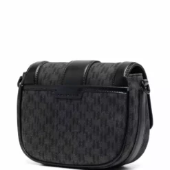 Karl Lagerfeld K/Saddle monogram shoulder bag