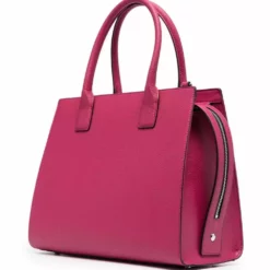 Karl Lagerfeld Stone logo-plaque tote bag