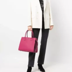 Karl Lagerfeld Stone logo-plaque tote bag