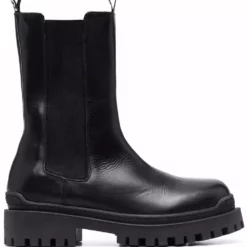 Karl Lagerfeld Biker Long Gore leather boots