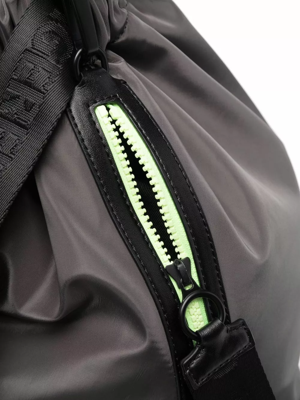 Karl Lagerfeld logo-pocket drawstring backpack