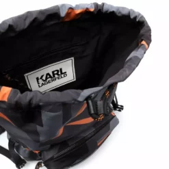Karl Lagerfeld Kamo print backpack