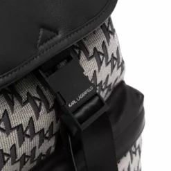 Karl Lagerfeld jacquard-monogram backpack