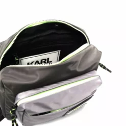 Karl Lagerfeld logo-patch crossbody bag