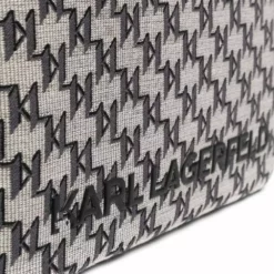 Karl Lagerfeld K/Monogram jacquard clutch