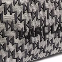 Karl Lagerfeld K/monogram jacquard weekender