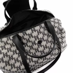 Karl Lagerfeld K/monogram jacquard weekender