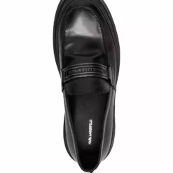 Karl Lagerfeld Outland logo-embossed loafers