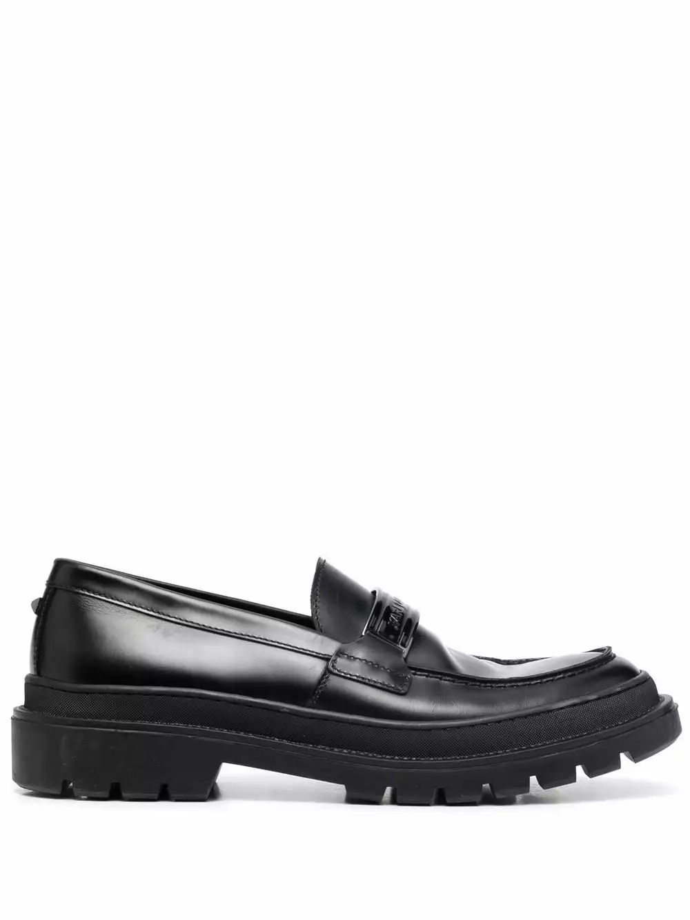 Karl Lagerfeld Outland logo-embossed loafers