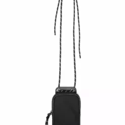 Karl Lagerfeld logo-patch phone bag