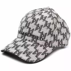 Karl Lagerfeld K/Monogram jacquard logo cap