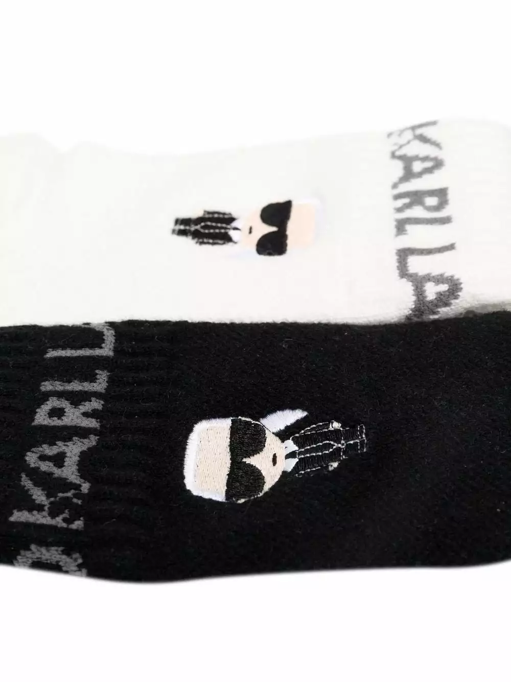 Karl Lagerfeld K/Lounge Ikonik cashmere-blend socks (set of two)