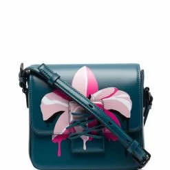 Karl Lagerfeld K/Autograph floral crossbody bag