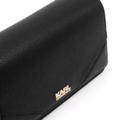 Karl Lagerfeld Stone logo-plaque crossbody bag
